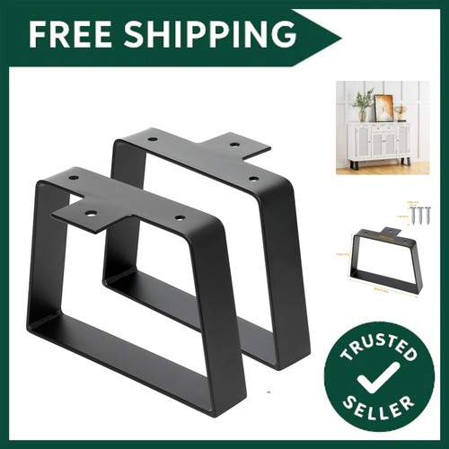 Trapezoidal table legs - 6", with