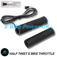 Half Twist Throttle Electric Bike Right Hand Ebike 3 Pin SM Bike 36V/48V/52V/72V