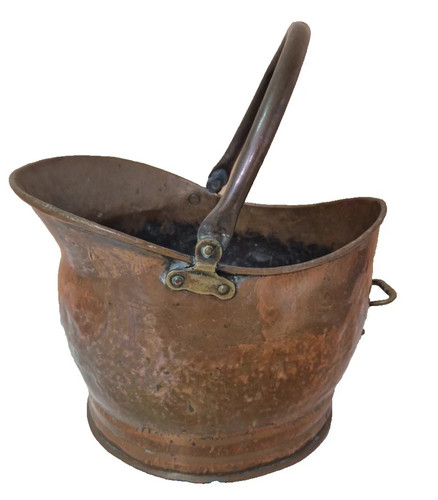 Helmet shaped copper - , coal