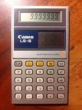 Canon LS-6 Vintage Retro Solar