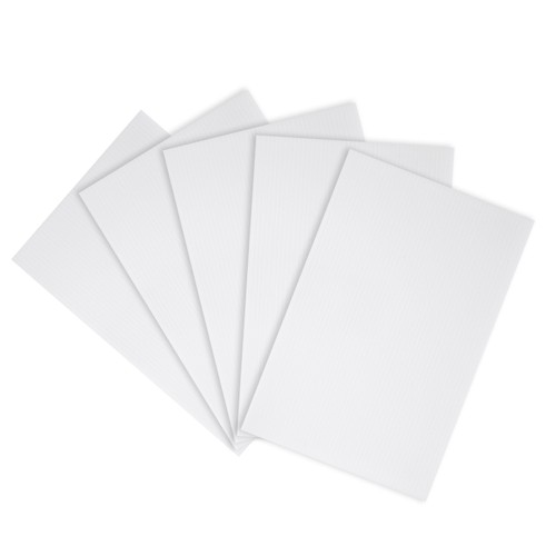 5pcs corrugated plastic sheets - 5pcs,