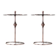  2pcs European Plum High Wine Glass Rack Upside Down Goblet Rack Red Wine Cup