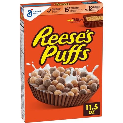 Reese puffs chocolatey - reese's,