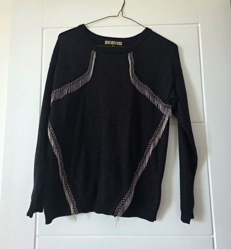 Biba women black knit - black,