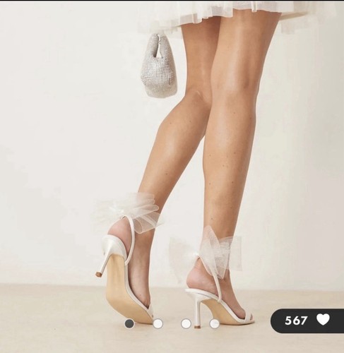 Mine bridal heels - heels, 6