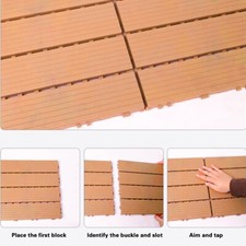 11 Garden Interlocking Decking