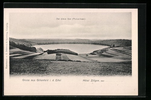 Postcard gillenfeld efel - postcard,