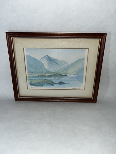 Vintage wooden picture - picture, frame