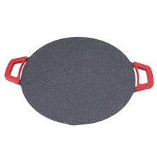 Indoor Electric Round BBQ Grill Pan Non Stick Electric Barbecue Griddle