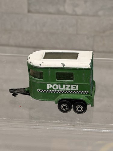 Vintage 1984 matchbox polizei - vintage,