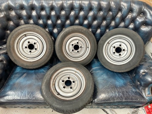 Trailer steel wheels 155 - trailer, 155/70