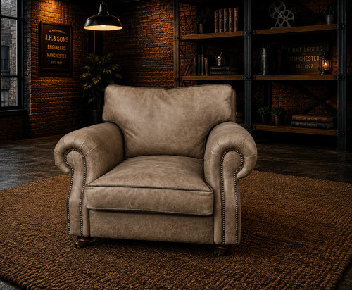 New pale tan - -, leather