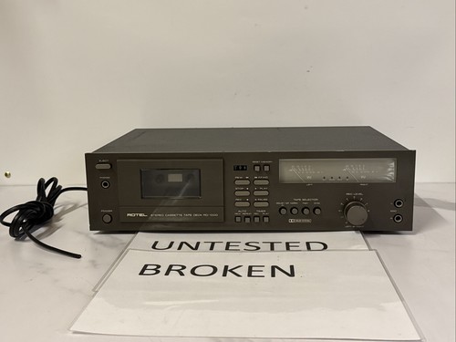 Rotel 1000 stereo cassette - stereo,