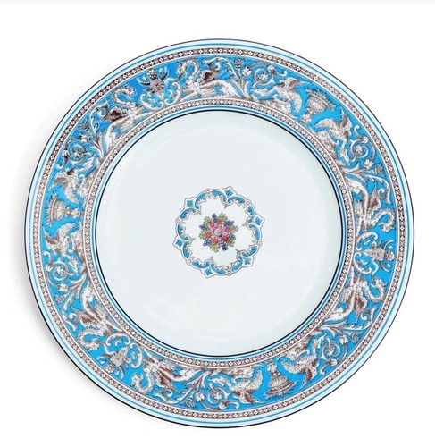 Wedgwood turquoise florentine - turquoise,