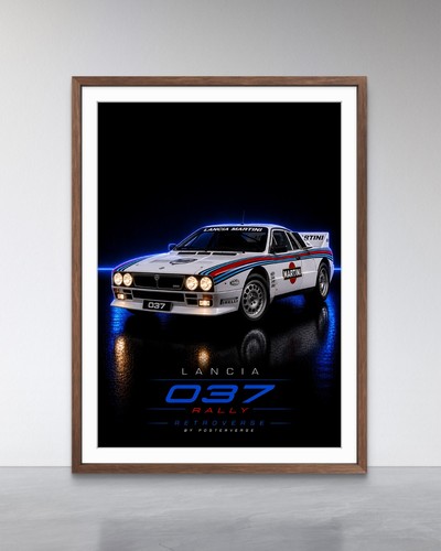 Lancia 037 rally retro car - lancia,