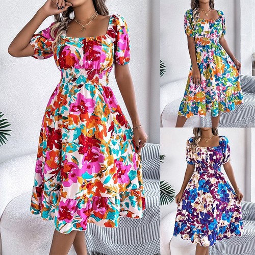 Boho women summer beach dress - beach,