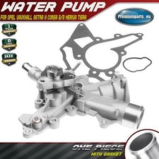 Water Pump w/ Gasket for Opel Vauxhall Astra Corsa Meriva Tigra 1334145 1334166
