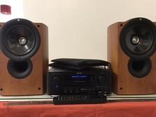 KEF Q1 SPKRS +TEAC CR-H500-DNT