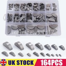 164 Pcs M2-M10 Woodruff Keys