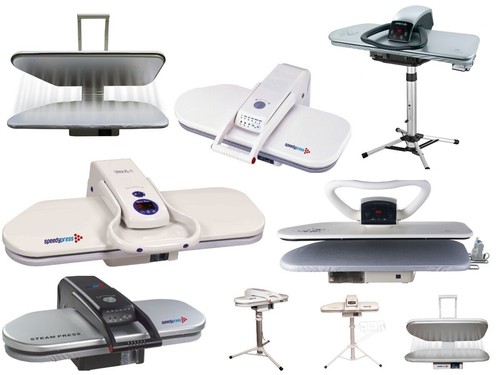 Steam ironing press systems - steam,