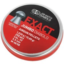 JSB Diabolo Exact Jumbo Airgun Pellets cal .22 (5.52mm) 250 pcs