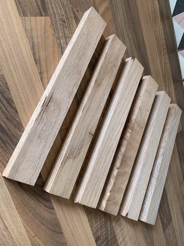 Ash hardwood offcuts reclaimed - offcuts,