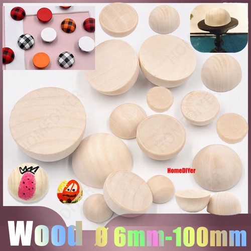 Wooden hemispheres wood - wooden,