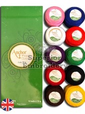 10 ANCHOR Pearl Cotton Crochet