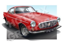 VOLVO P1800 PRINT -