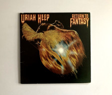 Uriah Heep Return to Fantasy Vinyl Gatefold LP Bronze [1975] ILPS 9335 VG+/EX
