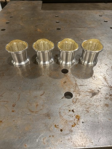 Aluminium velocity stacks - aluminium,