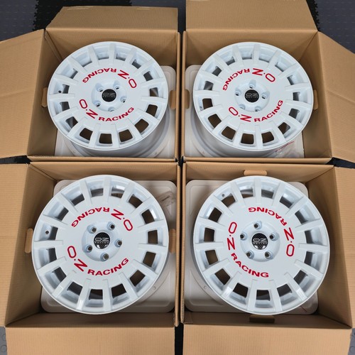 Rally racing van white - van, 18"