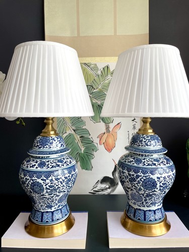One blue and - white, chinoiserie