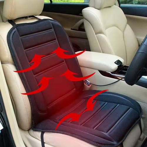 Heated car seat - 12v, -auto