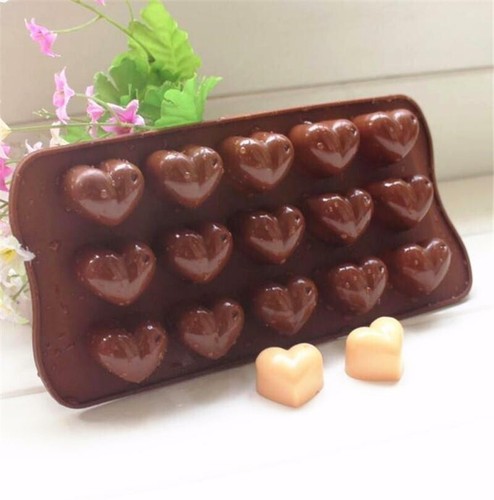 Love hearts silicone mould - 15,
