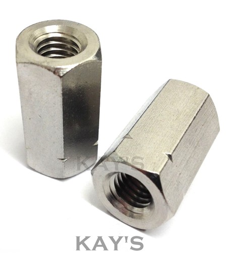 Threaded rod connecting nuts - threaded,