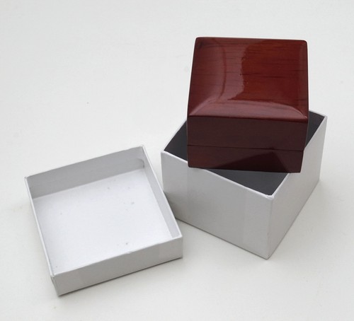 Luxury wooden engagement - wooden, ring