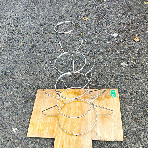Tier metal wire round - metal,