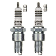 2x NGK Iridium Spark Plug BR8EIX 5044 M14 x 1,25 x 19 mm