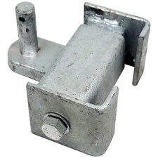 Adjustable RSJ Gate Hanger with 19MM Pin (Heavy Duty Girder Galvanised)