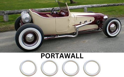 Portawall white wall tyre - wall,