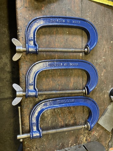 Record no6 clamps x3 - g,