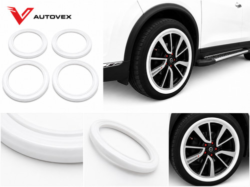 White wall tyre - wall,