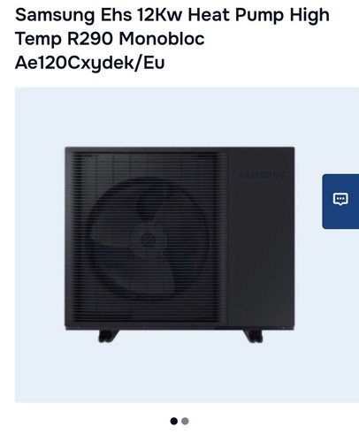 Samsung ehs 12kw heat pump - samsung,