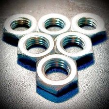 Half Thin Lock Nuts Stainless