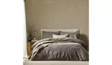 SAVE 50% - Yard Malton Cotton Stripe Mole Bedding Set - Double (1985)