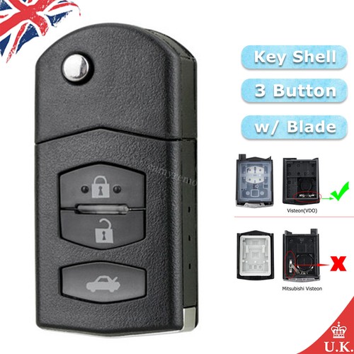 Button flip key fob - 3, case