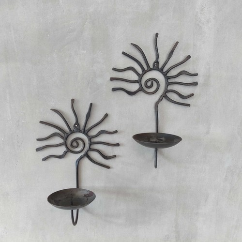 Pair vintage forged steel - pair,