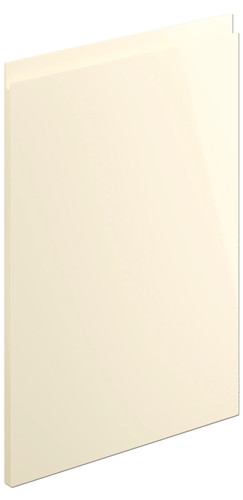 Cream high gloss handleless - cream, high-gloss