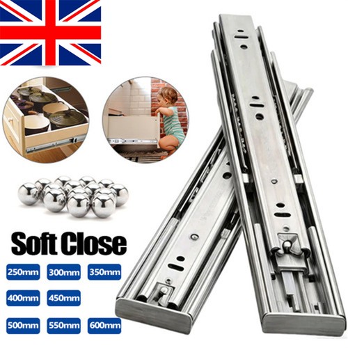 Soft close drawer runners - soft,